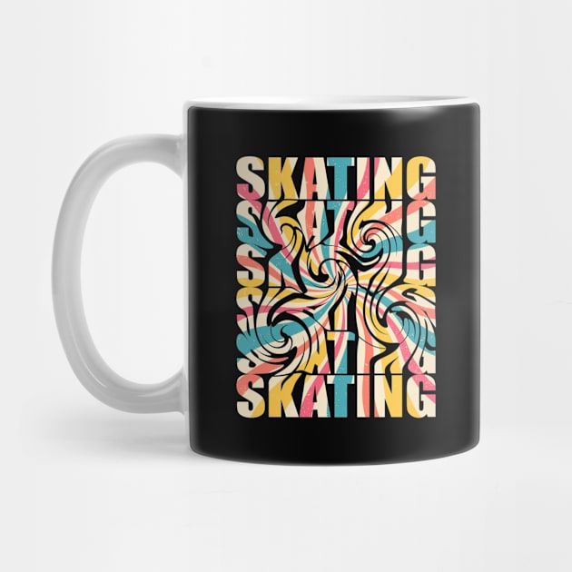 Skating - Skating Colorful by Kudostees